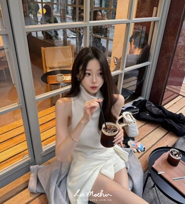 立領挖肩人造毛背心(闆娘.花花清單)